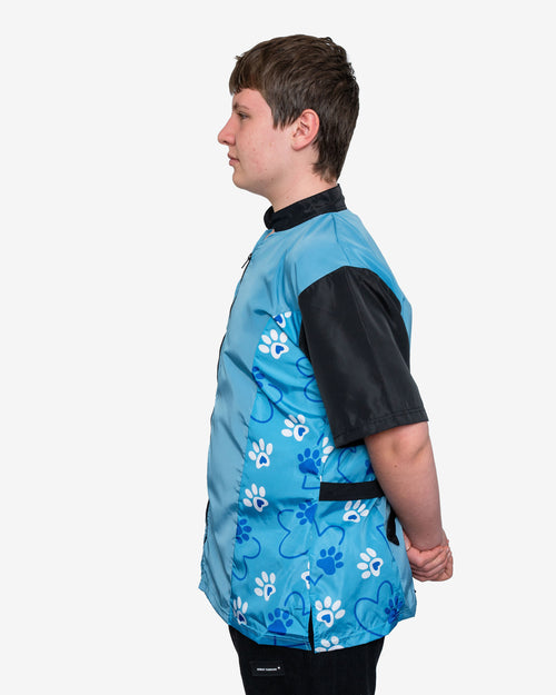 The Barker Grooming Jacket in Light Blue