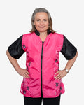 The Barker Grooming Jacket in Hot Pink