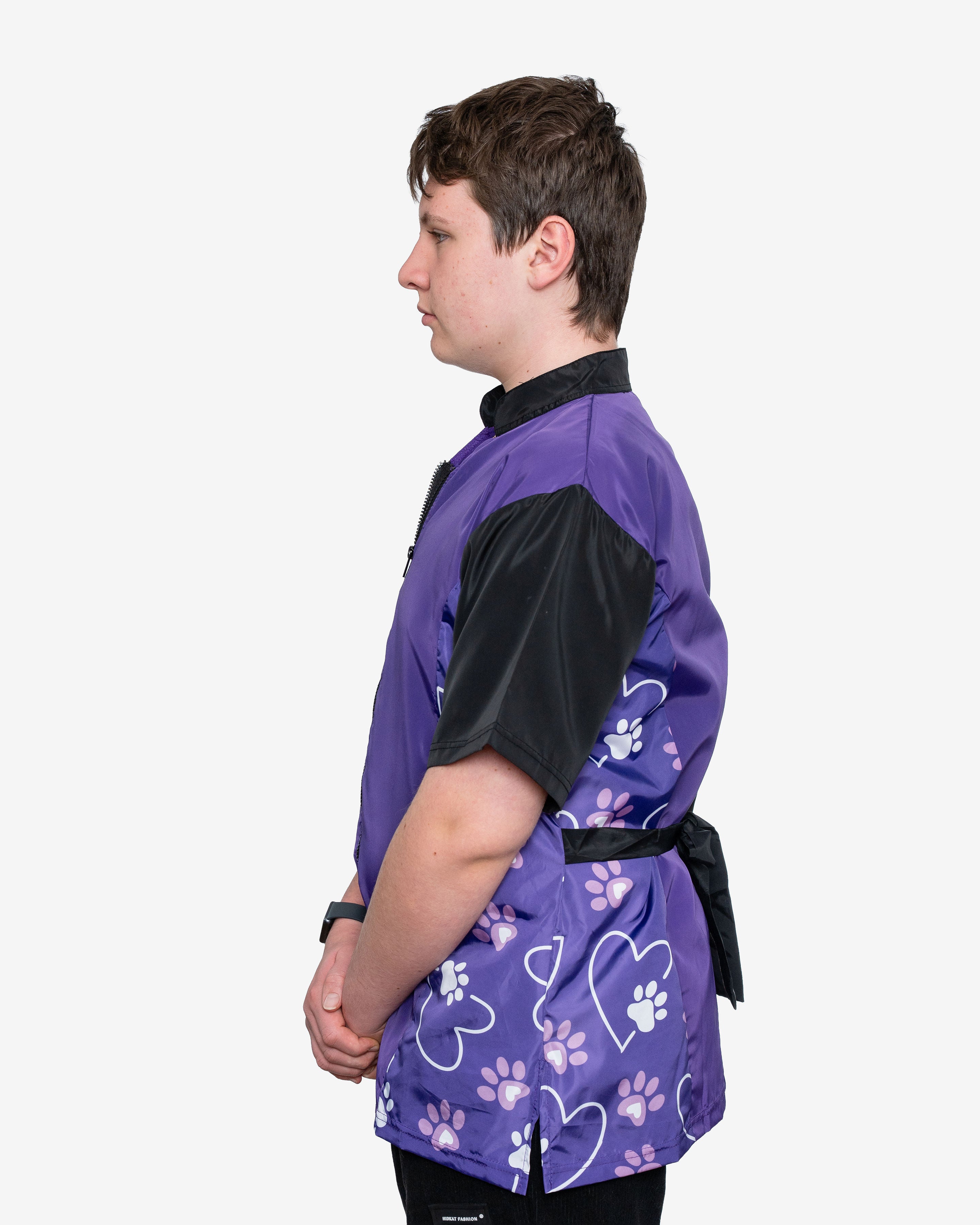 The Barker Grooming Jacket in Royal Purple